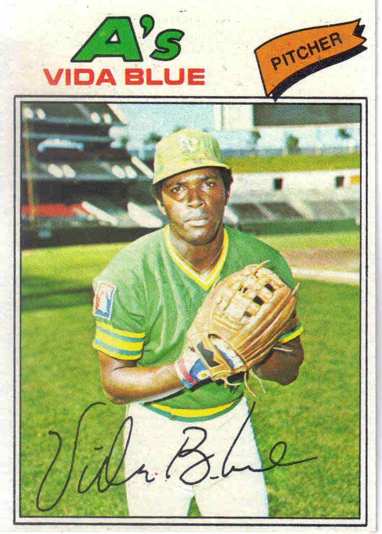 Image result for vida blue topps 1972