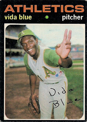 Image result for vida blue topps 1972